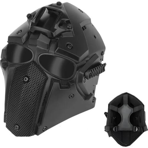 Tactical Mask Airsoft Mask Goggles Motorcycle Mask Hunting Rifle Paintball Cosplay Multi-Function Protect Gear Military Games