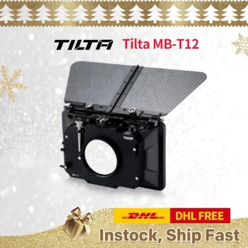 Tilta MB-T12 4×5.65 Carbon Fiber Matte Box (Clamp-on) with Single Backing