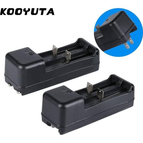 KOOYUTA EU/US Plug 3.7v Universal Recharge Battery Charger All in One for 18650/26650/16340/14500/10440 Li-ion AA AAA battery LN