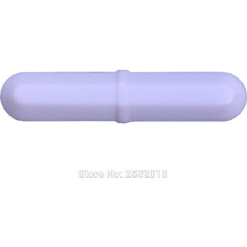 B10x50mm Octagonal Magnetic Stir Bar Stirring Bars White PTFE Stir Rod Spin Bars, Pack of 10pcs