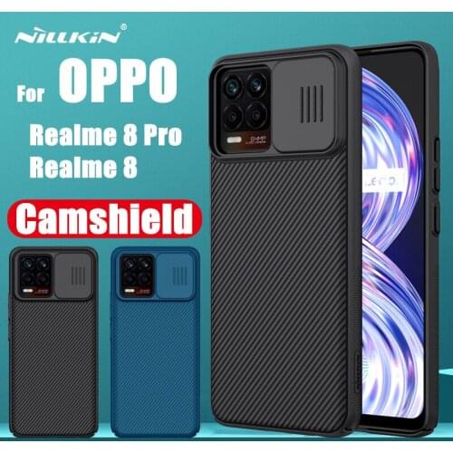 Camera Protection Case for Realme 8 Pro NILLKIN CamShield Protect Cover Lens Protection Cases For Realme 8 Phone Cases