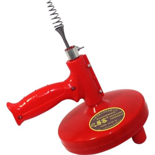 7 Meters Dredge Pipes New Design Kitchen Toilet Sewer Blockage Hand Tool Pipe Dredger Drains Sewer Sink Cleaning Clogs