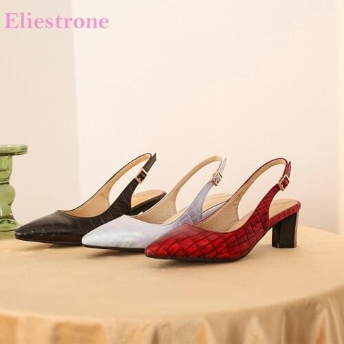 Summer Brand New Sweet Red Black Women Nude Sandals Fashion High Heel Lady Shoes Plus Big Small Size 30 10 43 45 48