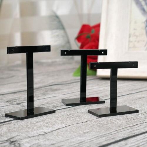 1 Set Acrylic T Shape Crystal Earrings Holder Earrings Stand Jewelry Display Earring Set Holder 3pcs/set Stand Of Earrings