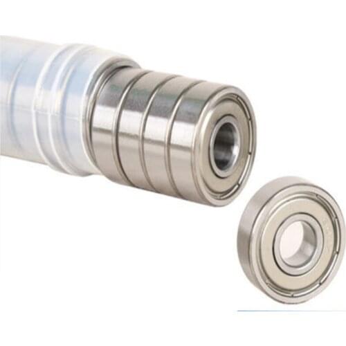 10 Pieces Double Shielded Miniature High-carbon Steel Single Row 608ZZ ABEC-5 Deep Groove Ball Bearing 8*22*7 8x22x7 MM 608 ZZ