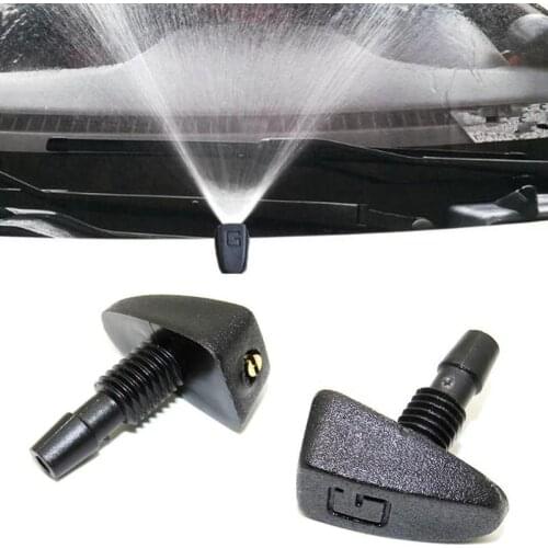 2Pcs Auto Car Windshield Washer Wiper Water Spray Nozzle Fit For Honda Civic Accord CRV Hrv Jazz Fit city HR-V XR-V