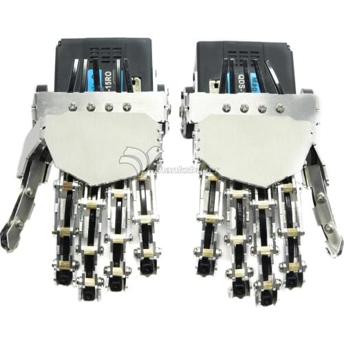 2018 Finger Manipulator Five Fingers Anthropomorphic Left /Right Hand with Servo Robot Hand