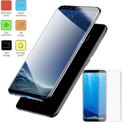 3D Curved Ultra Thin Tempered Glass Screen Protect For Samsung Galaxy S9 plus