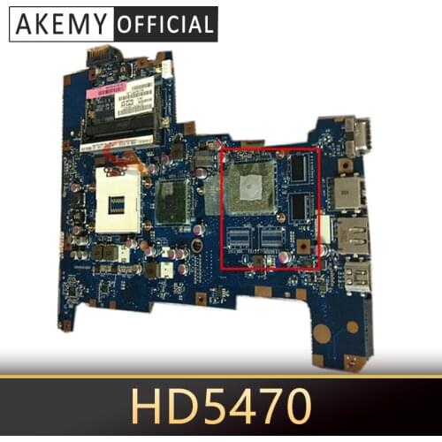 AKEMY K000103810 NALAA LA-6042P MB K000103830 For toshiba satellite L670 L675 laptop motherboard HD5470 Main board free cpu