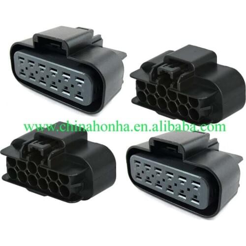 Free shipping 2sets 12pin female forDelphi auto connector electric waterproof cable connector 15326910