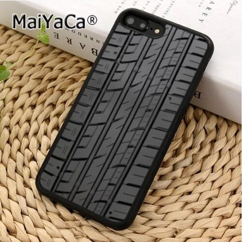 MaiYaCa Car Tire Tyre Tread Phone Case Cover For iPhone 5 6s 7 8 plus 11 12 Pro X XR XS Max Samsung Galaxy S6 S7 edge S8 S9