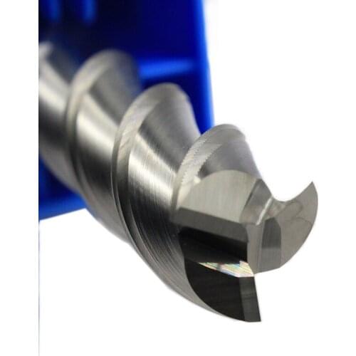 HRC50 3F 2mm 4mm 8mm 10mm 12mm Aluminum milling cutter End Mill Processing CNC Router Tungsten Steel Sprial Milling Cutter