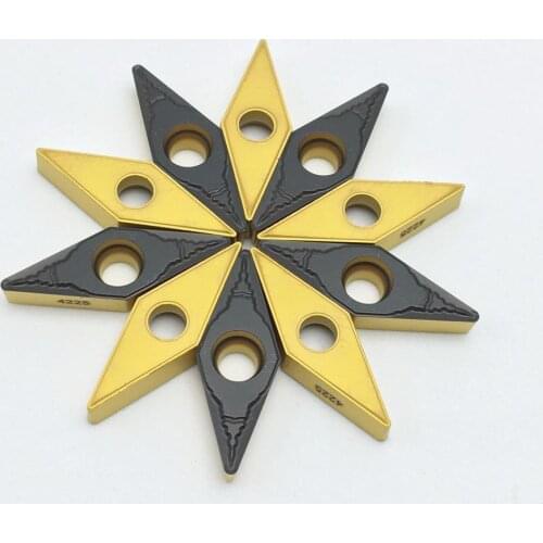 Carbide VBMT160404 VBMT160408 PM 4225 External turning tool CNC machine tool parts High quality turning tool VBMT 160404