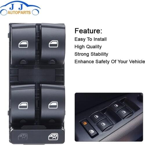 8E0959851B High Quility Electric Powert Master Window Switch Button For AUDI A4 B6 2003- B7 SEAT Exeo 8E0 959 851 8E0 959 855