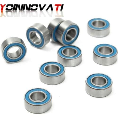 10 PCS MR105-2RS ABEC-5 5x10x4 mm Miniature Ball Bearings MR105RS L1050