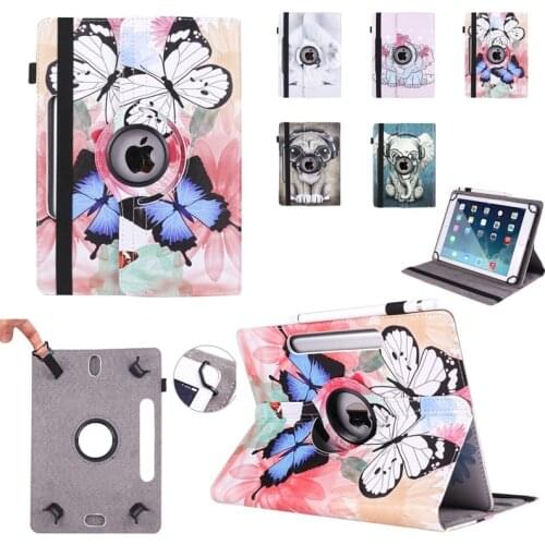 Cartoon Case Universal 10 Inch Tablet Case Cover PU Leather Stand Tablet Case Universal 10 Tablet Funda Para Cute