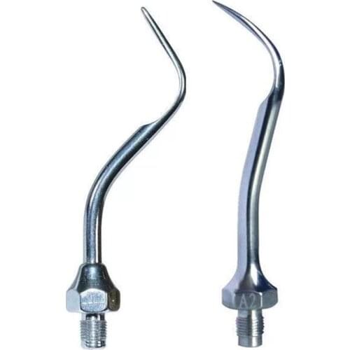 2PCS Ultrasonic Scaler Tips A1 A2 Dental Multifuction Scaler Tip A1 A2 fit AMDENT