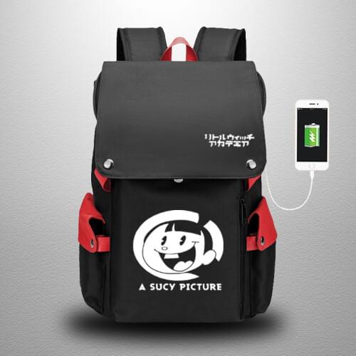 NEW Little Witch Academia Backpack Cosplay Studen Anime KagariAtsuko Rotte Yanson Schoolbags travel bags Oxford bags