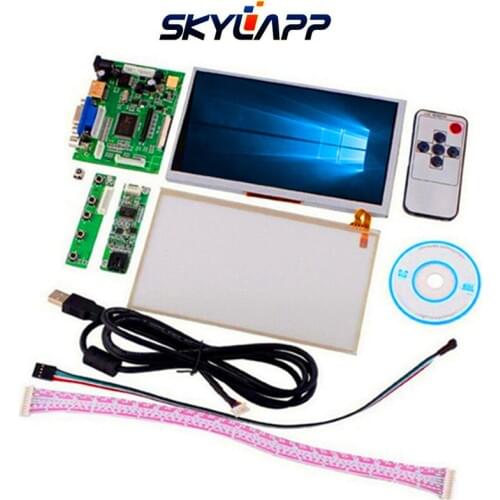 Original HDMI/VGA+Control Driver Board Complete LCD for AT070TN90 Resolution: 800x480 Display + Touch Screen Raspberry Pi