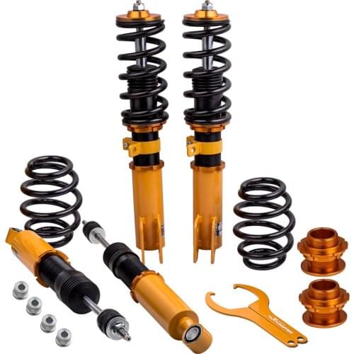 24 way Adj. Damper Coilovers Coil Suspension Adj Damper Kit for Toyota Yaris XP130 XP150 2013-2017 prings Suspension Adj Height