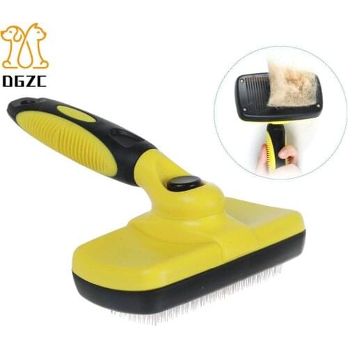 Dog Self Cleaning Slicker Brush Pet Grooming Brush for Dogs and Cats Shedding Tools Comb for Small Medium Large Dogs and Cats