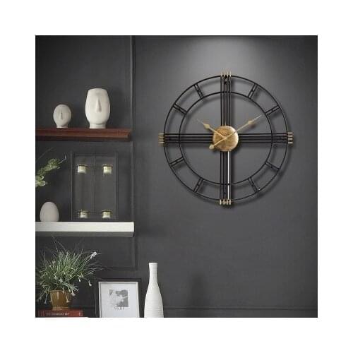 Modern minimalist atmosphere living room wall clocks and clocks fashion personality home clock Nordic American art quartz