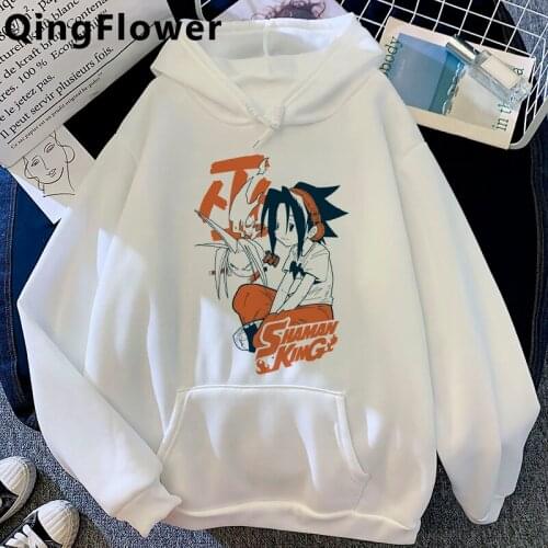 Shaman King Yoh Asakura Amidamaru hoodies men graphic hip hop men hoody graphic
