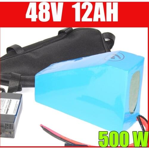 Triangle 48V electric bicycle lithium ion battery 48v e bike battery 48v 500w bafang motor battery