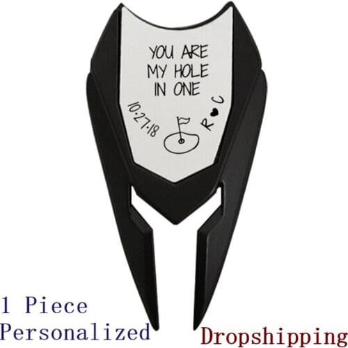 Golf Ball Marker 1pc Personalized Custom Engraved Golfer Accessories Wooden Groomsmen Gifts for Dad Boyfriend Dropshipping GLC31