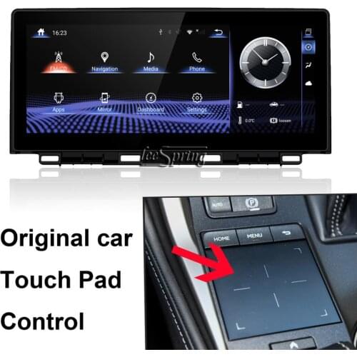 10.25 inch Android 9.0 Upgraded Original Car Screen multimedia Player for LEXUS NX 2017 (Original Car Touch Pad Control)