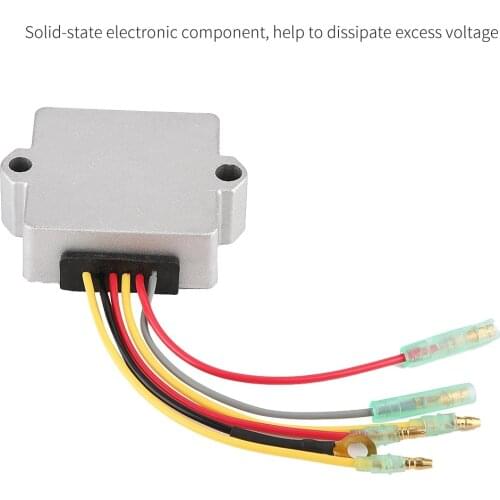 Car Charging Starting Systems Voltage Regulator Rectifier for Mercury Mariner Outboard 5 Wire 815279-3 883072T Parts