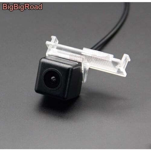 BigBigRoad For Peugeot 408 508 2011~2014 / Car Back up Rear view Camera / HD CCD Night Vision Reverse Camera