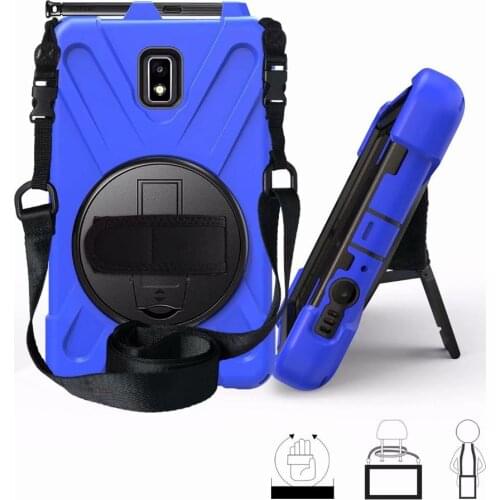 Shockproof Heavy Duty Silicone Hard Stand SM-T390 Case For Samsung Galaxy Tab Active 2 8.0 T390 T395 SM-T395 Cover Kids Funda