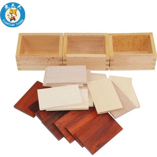 Montessori Baby Toys Early Educational Sensory Toys Weight Plate Baric Tablets With Box