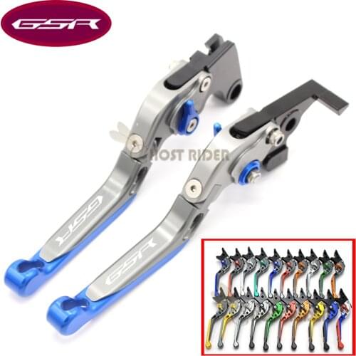 For SUZUKI GSXR GSX-R 600 750 1000 K1 K2 K3 K4 K5 K6 K7 K8 K9 Motorcycle Accessories CNC Adjustable Folding Brake Clutch Levers
