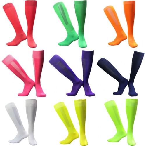 Football Socks Adult Kid Long Over Knee Men Boys and Girls Football Match Training Sport Running Socks Protect Your Shank Ankle