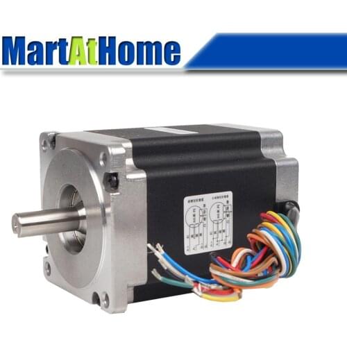Leadshine 86HS85 2-phase CNC NEMA 34 Hybrid Stepper Motor 1203.6 Oz-in for CNC Router, Engraving Milling Machine #SM365 @SD