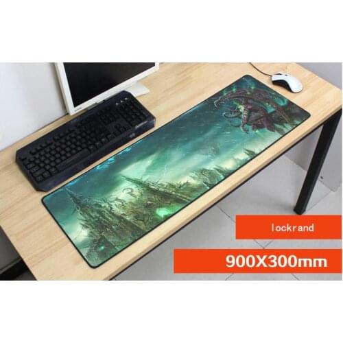 Illidan 900x300x3mm locrkand mouse pad gaming mousepad gamer mouse mat pad game computer HD print padmouse laptop play mats
