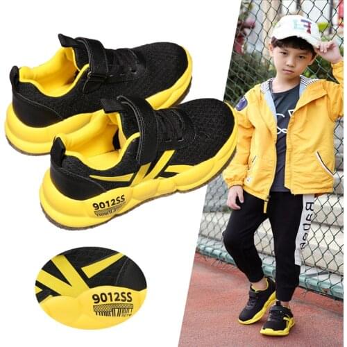 PEAKING Boys Sneakers Kids Mesh Breathable Lightweight Spring Summer Sneakers Tenis Infantil Teenager Sport Shoes for Baby Boys