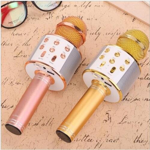 Mobile phone K song treasure karaoke wireless home microphone Bluetooth microphone