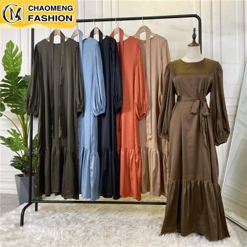 Musulman De Mode Abaya Dubai Elegant Fashion Hijab Dress Turkey Kaftan Islam Clothing Arab Maxi Ramadan Vestidos Modest Robe