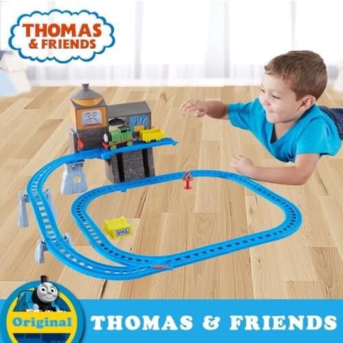 Anime Educational Thomas & Friends Rail Toy Diecast Mini Train Track Brinquedos DFL92 Thomas For Children Birthday Gift