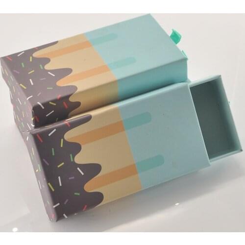 Wholesale Eyelash Packaging Box Lash Boxes Package Custom Rectangle Drawer Magnetic Mink Lashes Makeup Storage Case bulk Vendors