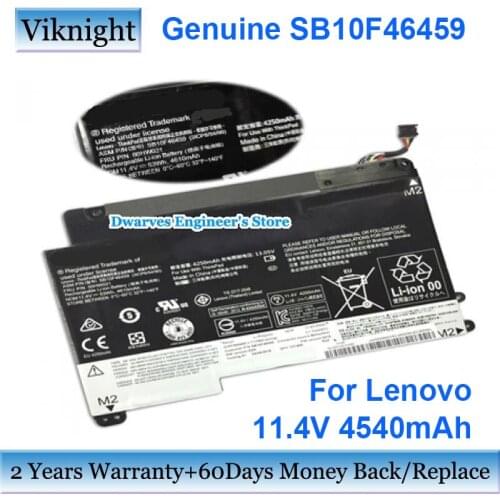Genuine SB10F46459 Battery For Lenovo ThinkPad Yoga 460 Laptop Battery SB10F46458 00HW020 00HW021 11.4V