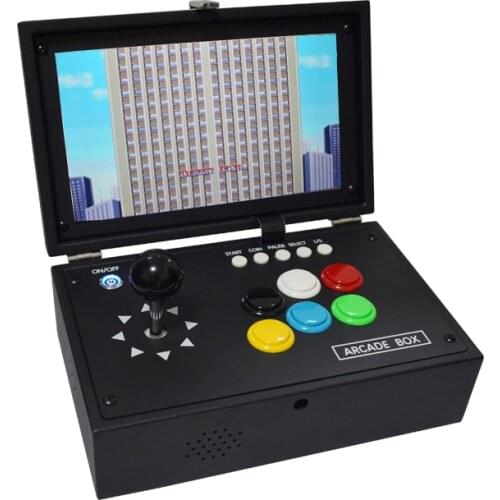 Raspberry Pi 3B+ 14000 Games Recalbox 10 Inch Screen Video Game Console Portable Mini Arcade Gift Machine for Children