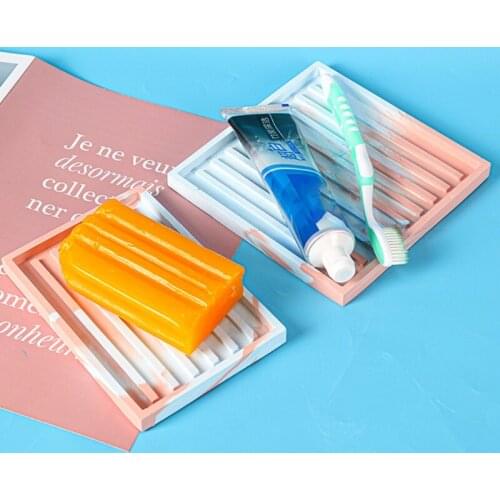 Crystal Epoxy Resin Mold Soap Storage Box Silicone Mould DIY Handmade Crafts Casting Tool