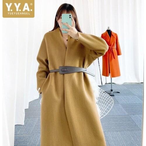 YueYueAngel Women's Wool Coats