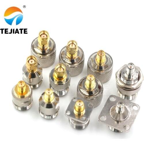 1PCS RF Coaxial Connector N To SMA/RPSMA JJ-JK-KK-KJ-KKF Male/Female Adapter Positive And Negative Poles