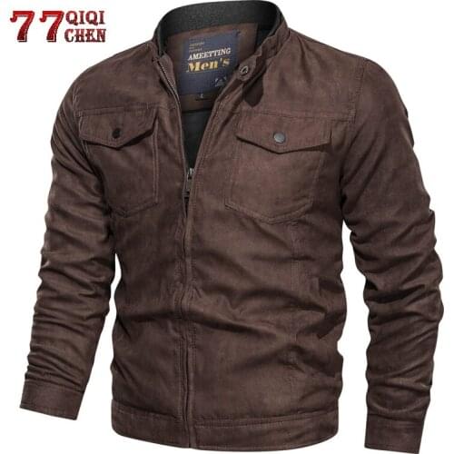 2020 Military Tactical Jackets Men Army Stand Collar Jacket Coats Male Jaqueta Masculina Solid Color Bomber Motorcycle Outwear
