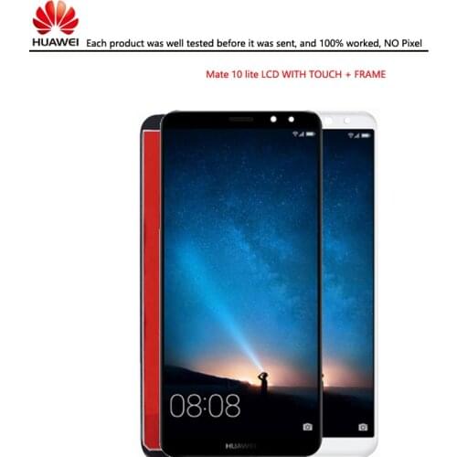 5.9" Original LCD Display for HUAWEI Nova 2i LCD Touch Screen For HUAWEI Mate 10 Lite LCD Nova 2i Display RNE-L21